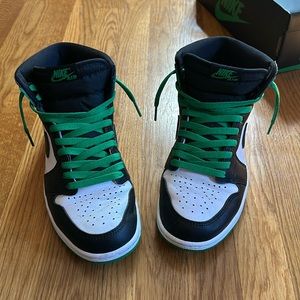 Nike Air Jordan Retro 1 High OG Lucky Green Mens Size 8